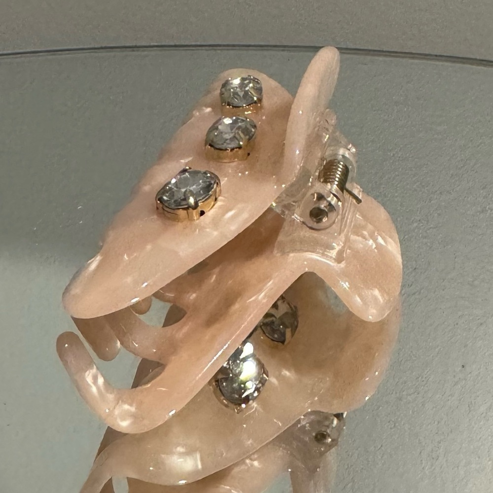 J.Crew Rhinestone Claw Hair Clip